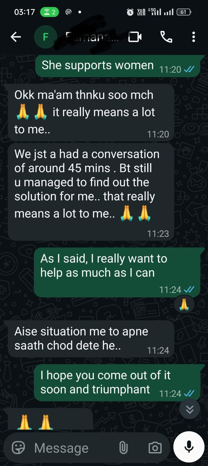 client conversation1